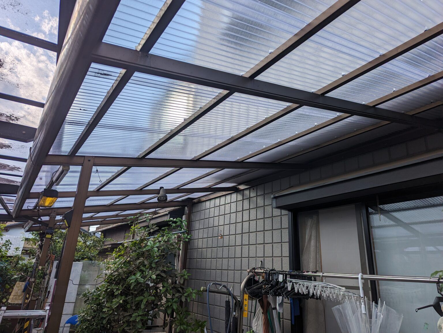 波板を交換しました1